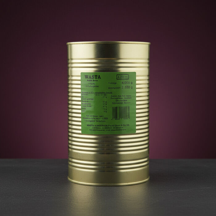 Rote Bete Würfel in Dose 5L von WASTA