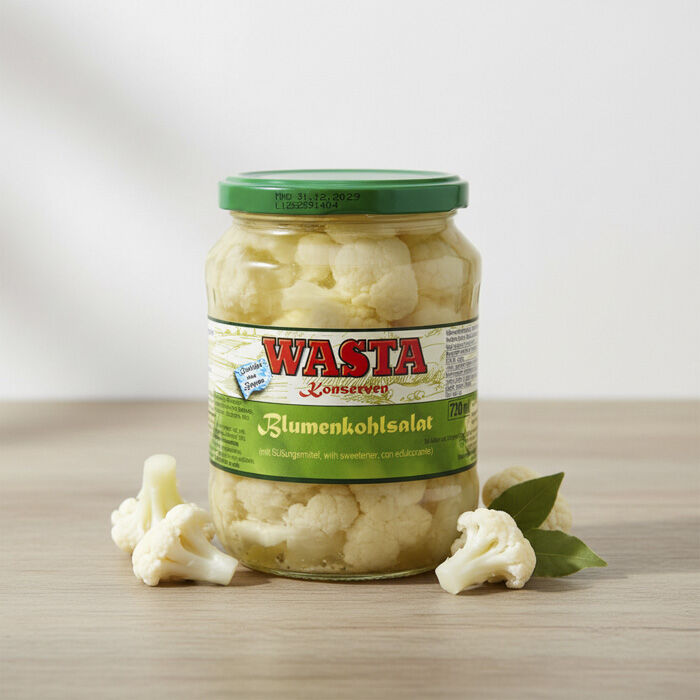 Blumenkohlsalat im Glas 720ml von WASTA