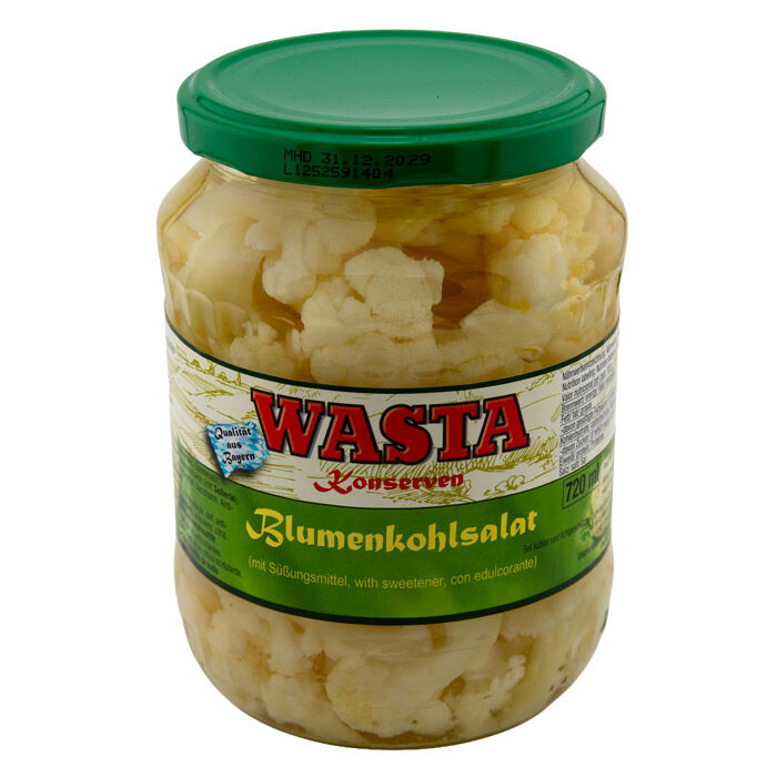 Blumenkohlsalat im Glas 720ml von WASTA