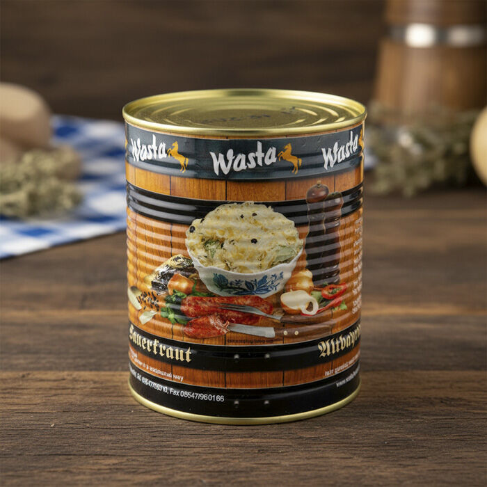 Altbayrisches Sauerkraut in Dose 850ml von WASTA (MHD 31.12.2026)
