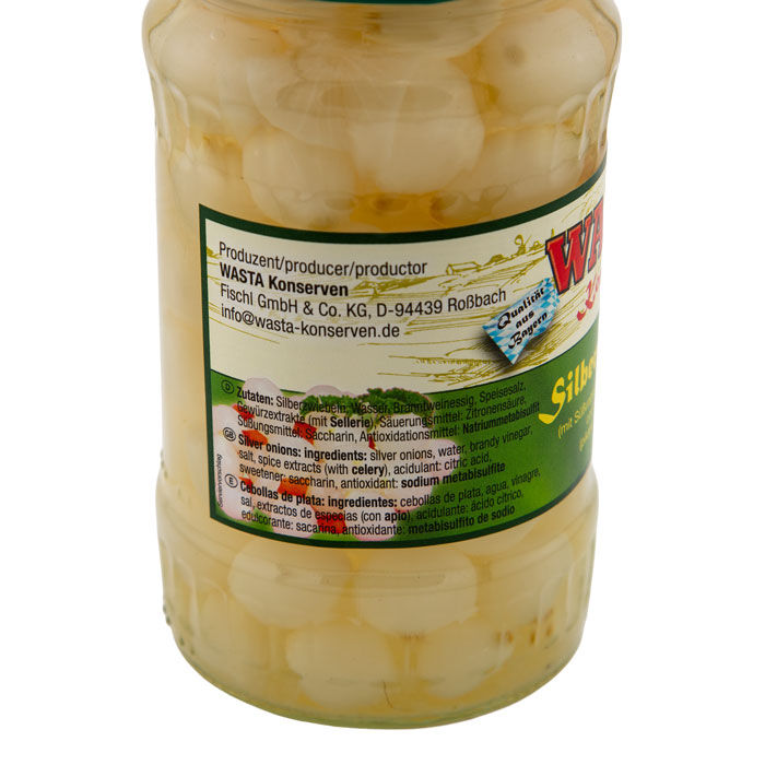 Silberzwiebeln im Glas 370ml von WASTA
