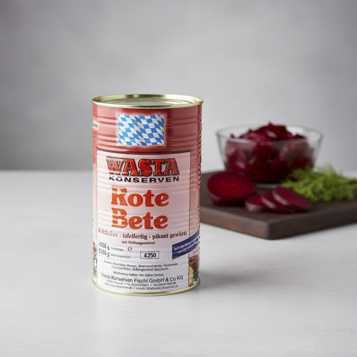 Rote Bete in Scheiben in Dose 5L von WASTA